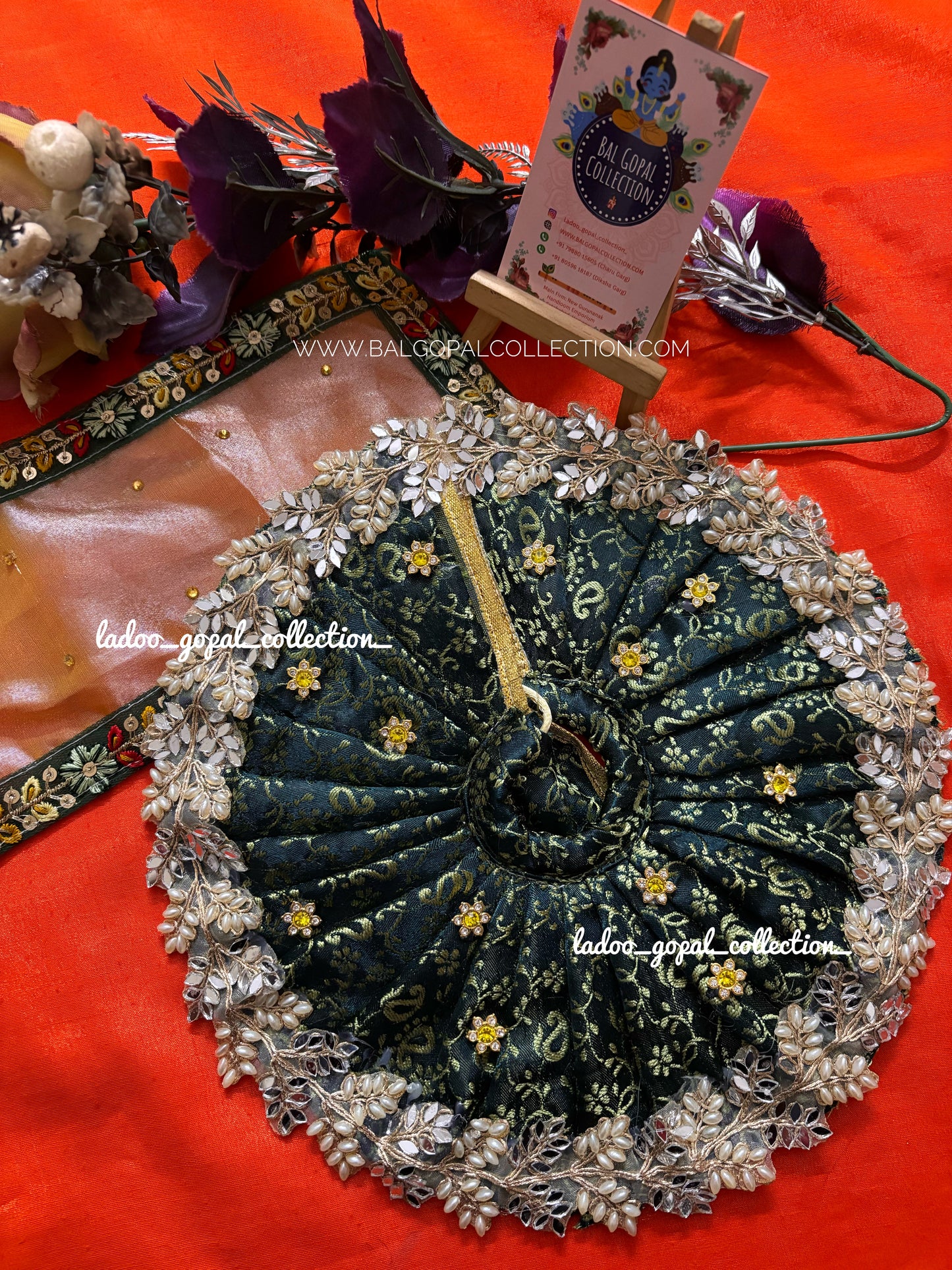 Festive poshak for laddu gopal