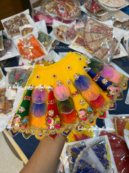 Heavy multi lehnga for mata rani