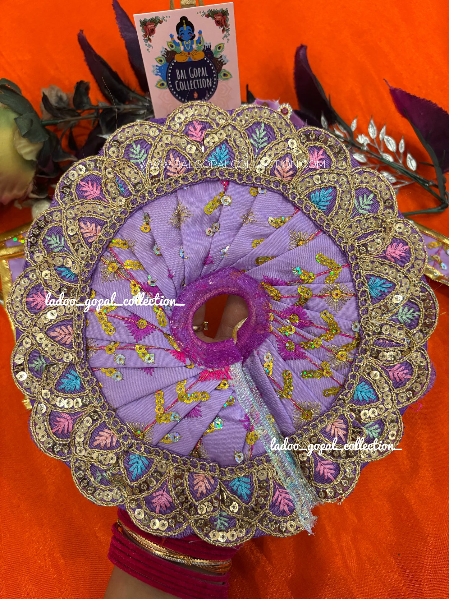 Summer poshak with pagdi for laddu gopal