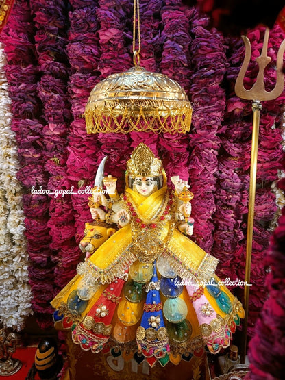 Heavy multi lehnga for mata rani