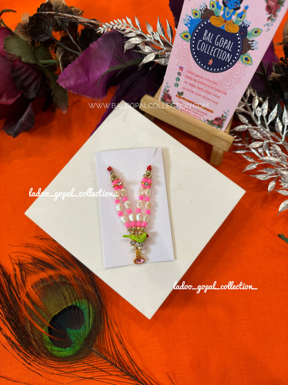 Parrot mala for laddu gopal size 2-3-4