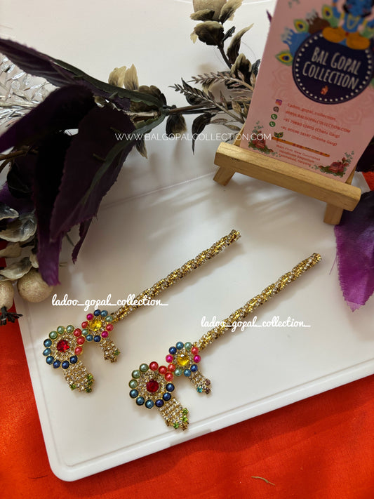 Heavy stone bansi for laddu gopal (size 6-7)