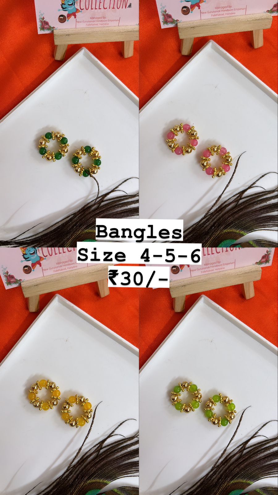 Bangles for laddu gopal