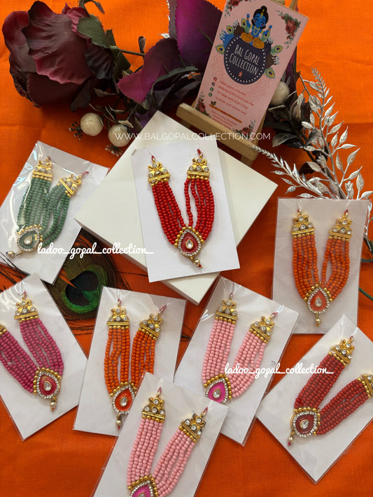 Heavy rajwada mala for laddu gopal