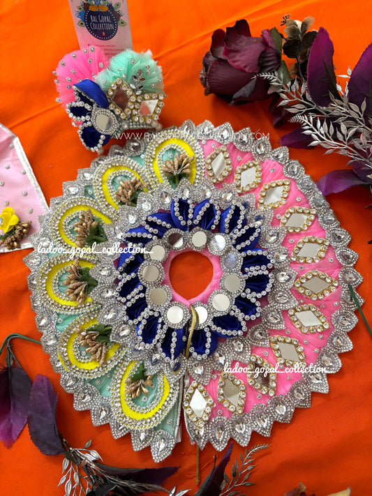 Mayuri poshak for laddu gopal