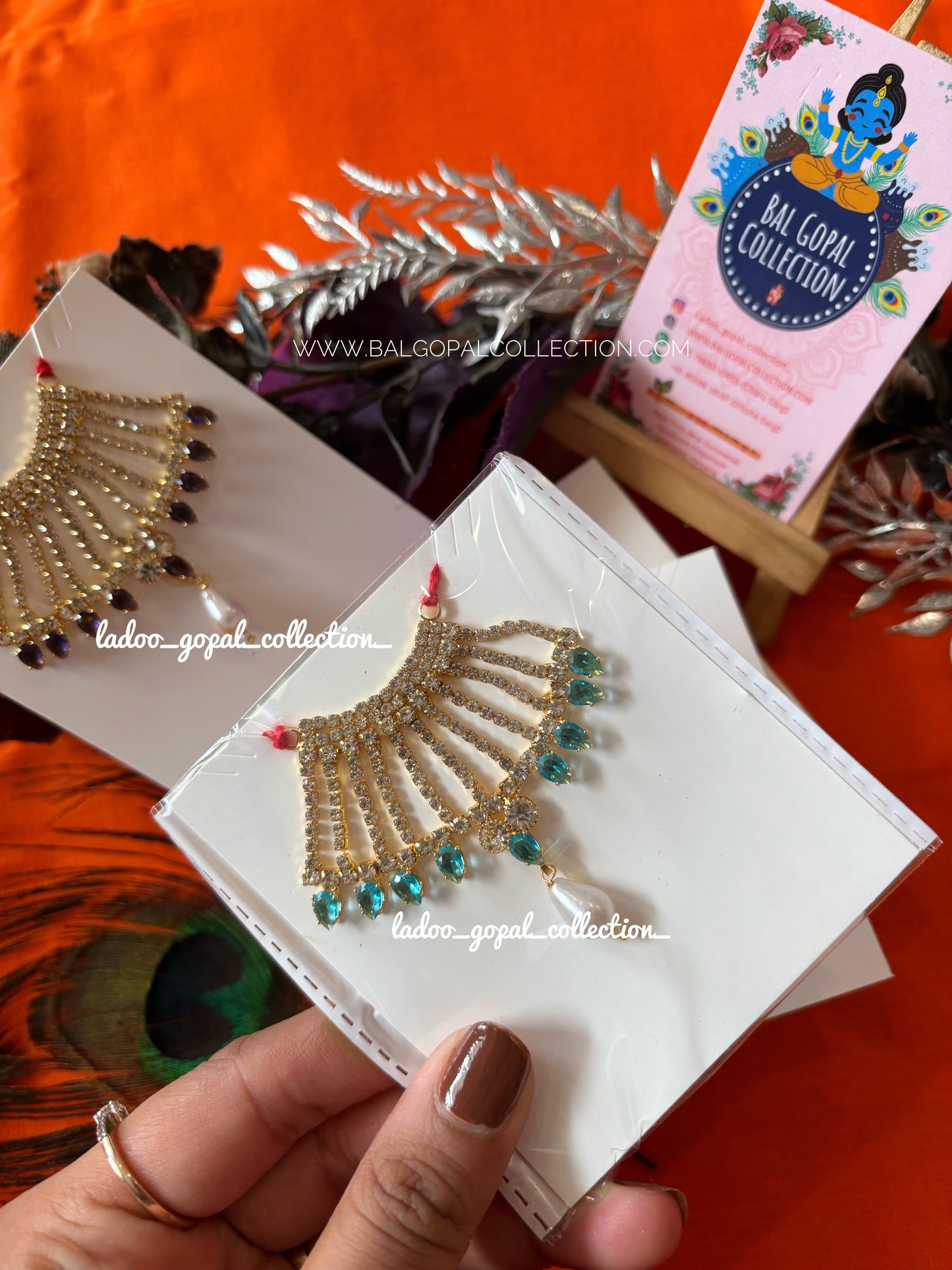 Semi AD mala for laddu gopal size 5-6-7