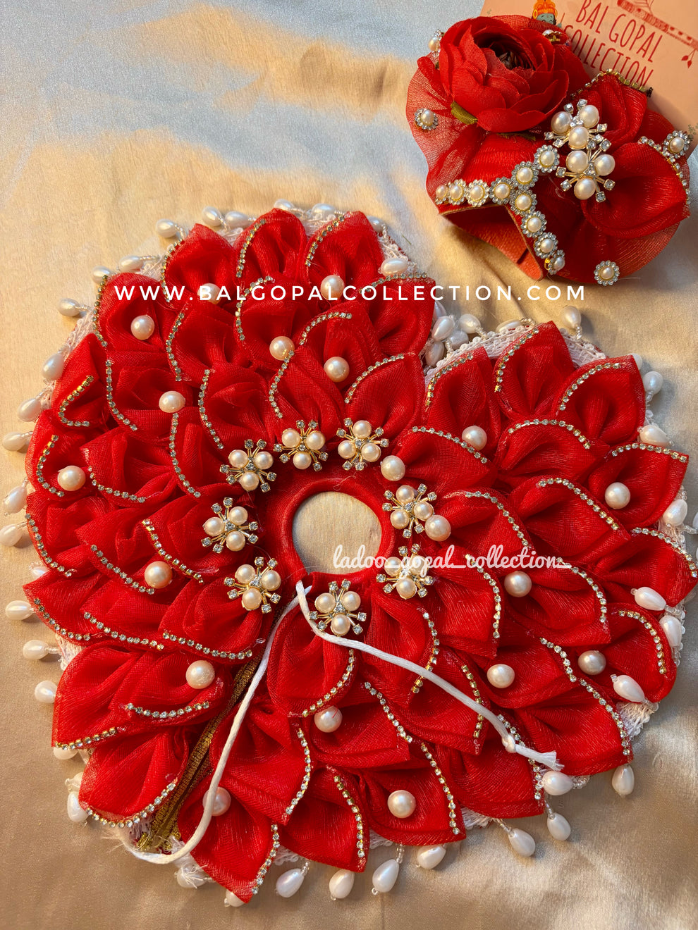 Heart poshak for laddu gopal – Bal Gopal Collection