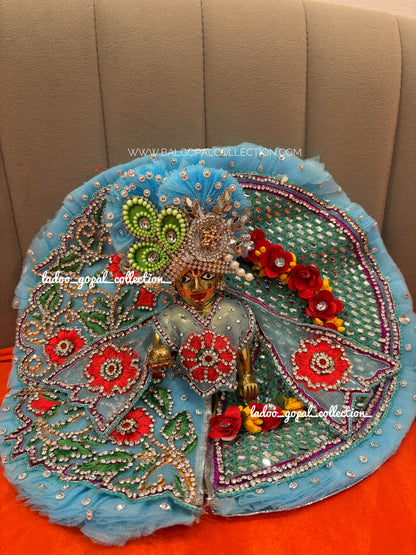 Mayuri poshak for laddu gopal