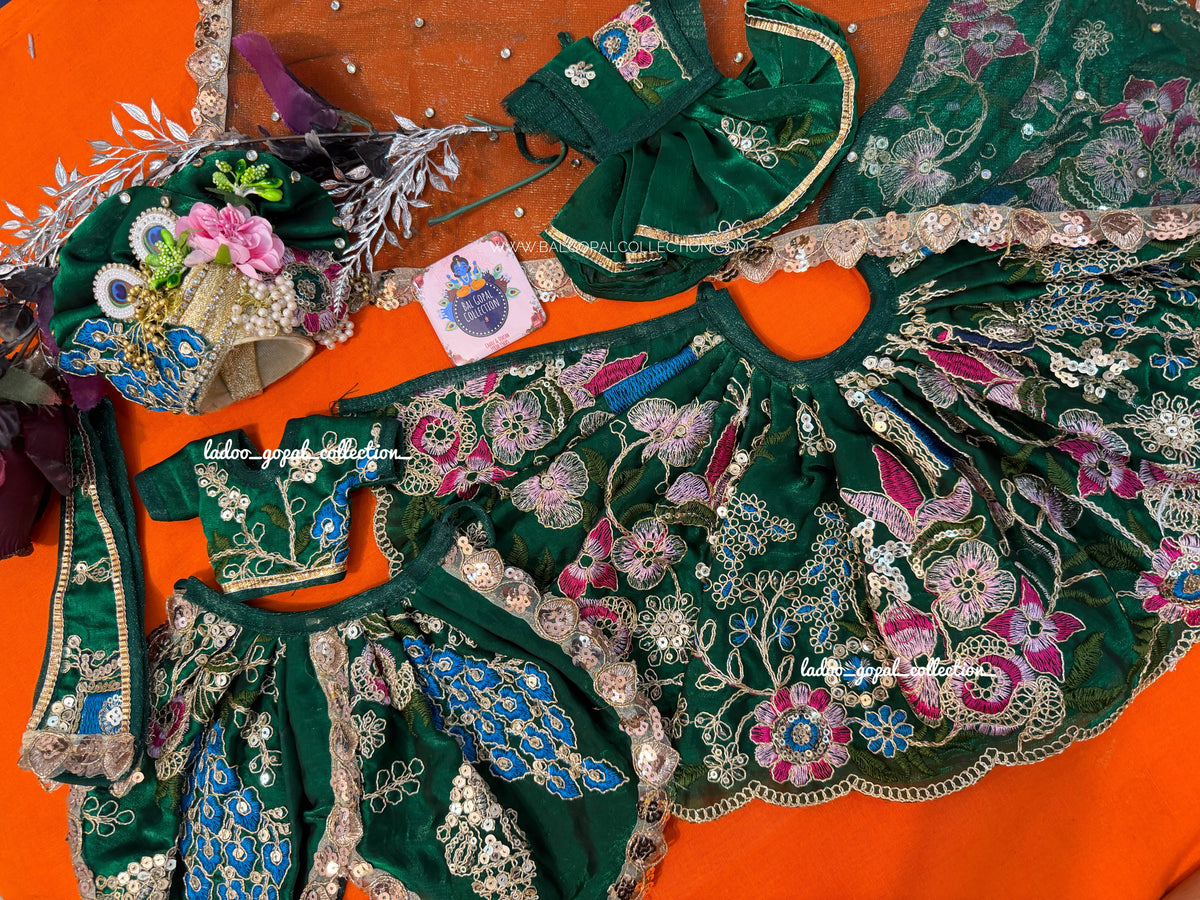 Premium Radha krishna poshak (RK set)