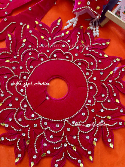 Velvet poshak for laddu gopal