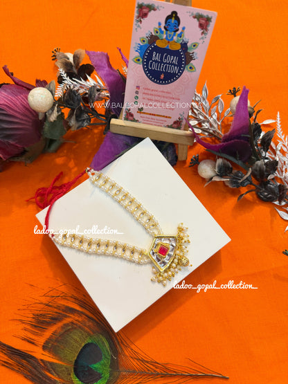 Heavy long mala for laddu gopal