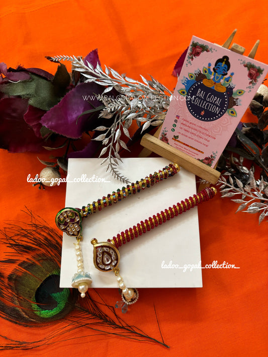 Heavy bansi for laddu gopal size 4-5-6