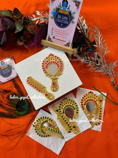 Mirror comb set
