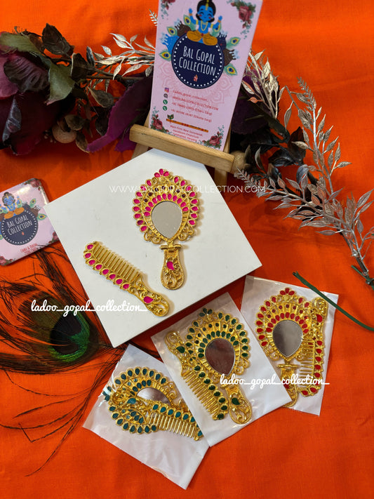 Mirror comb set
