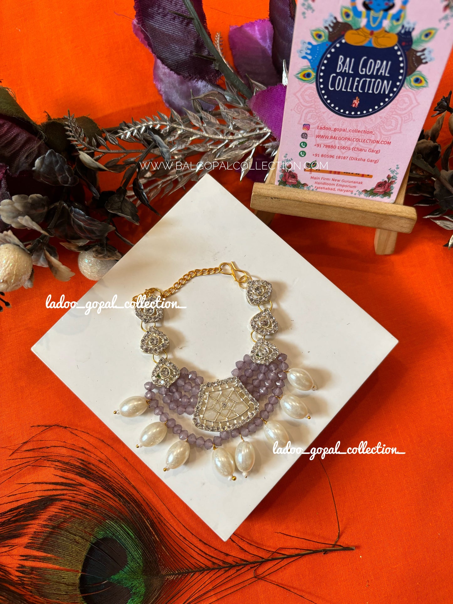Shahi mala for laddu gopal/ radha rani