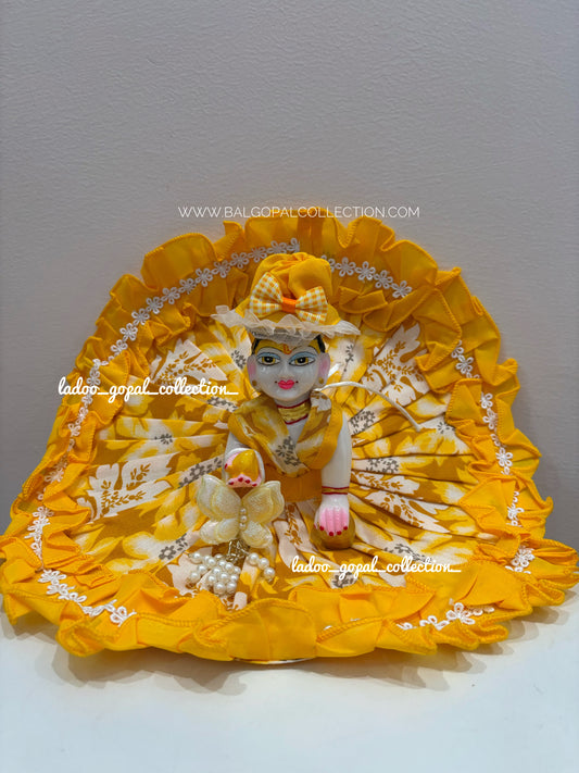 Pure cotton poshak for laddu gopal