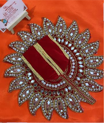 Heavy velvet dress for laddu gopal