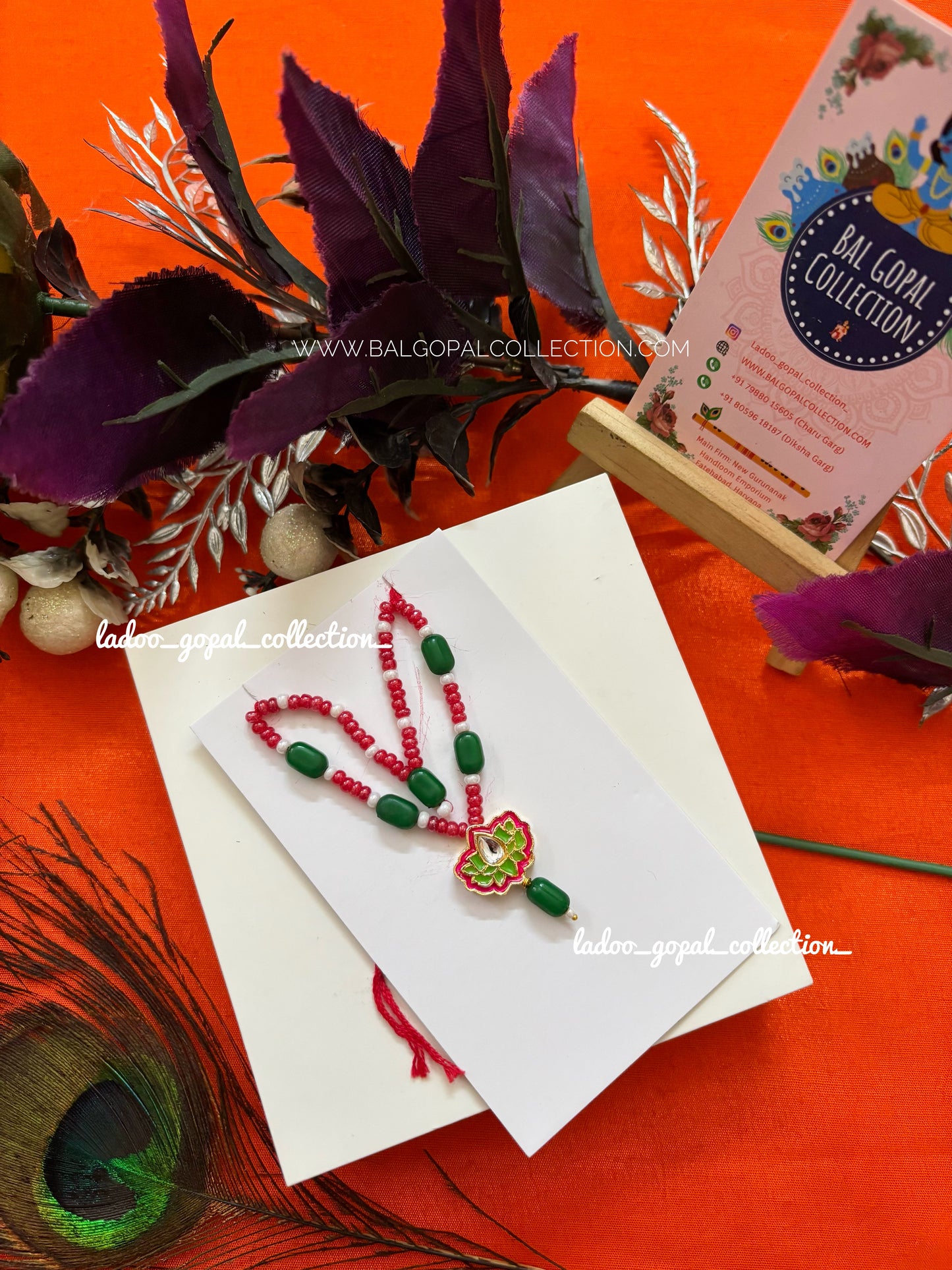 Moti kamal mala for laddu gopal