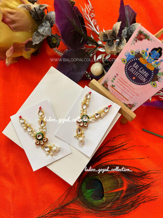 Small Kundan Mala for Laddu Gopal size 1-2-3