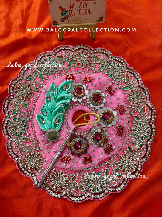 Heavy handwork poshak for laddu gopal