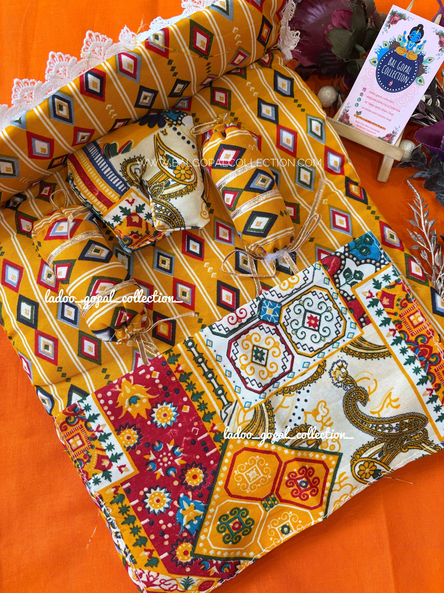 Heavy cotton bistar for laddu gopal