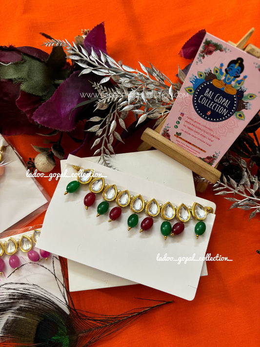 Kundan drop kamarbandh