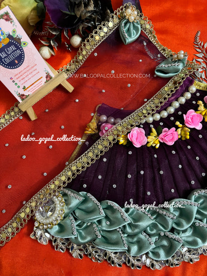 Mata rani heavy lehnga with dupatta