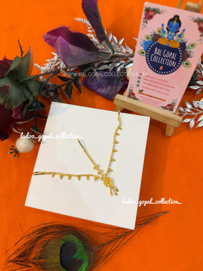 Gold mathapati for mata rani or radha rani