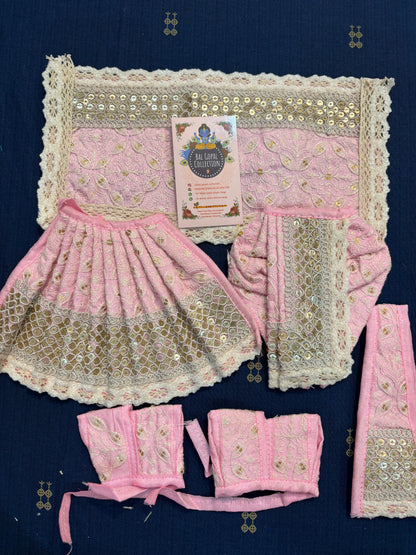 Fulhari radha krishna poshak (5 inches)
