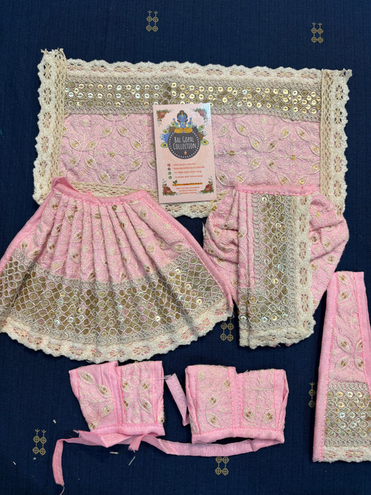 Fulhari radha krishna poshak (5 inches)