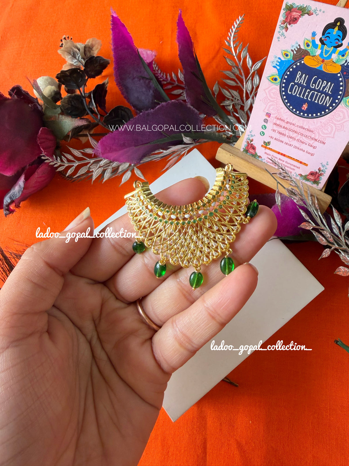 Premium AD mala for laddu gopal