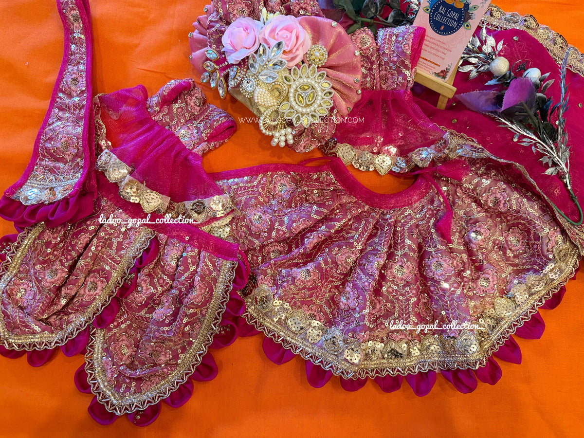 Premium Radha krishna poshak (RK set)