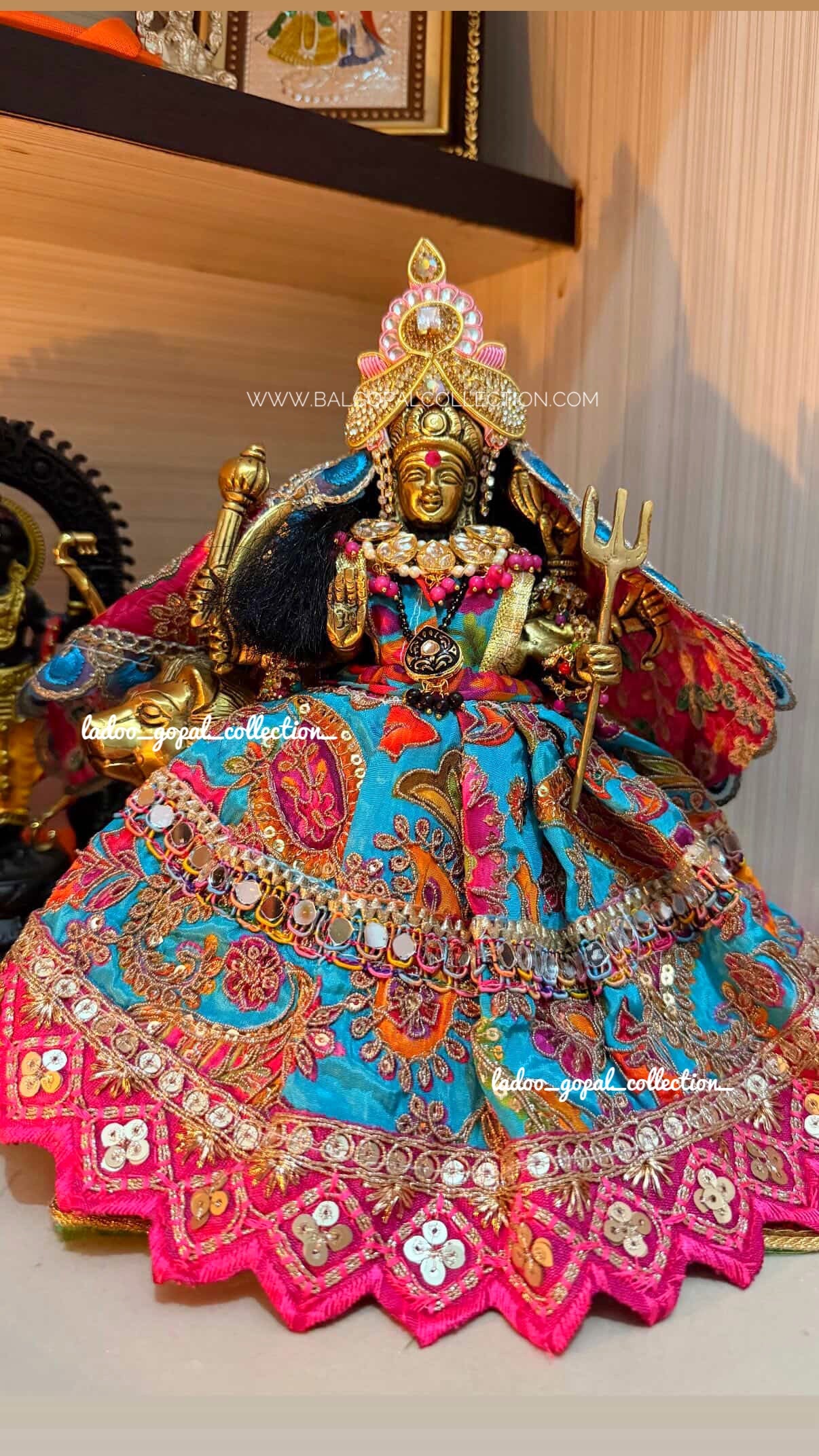 Exclusive BGC special heavy poshak for laddu gopal/ Radha rani/Mata rani