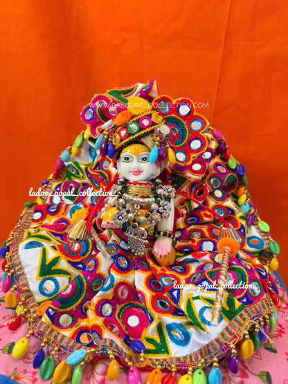Navratri premium poshak for laddu gopal