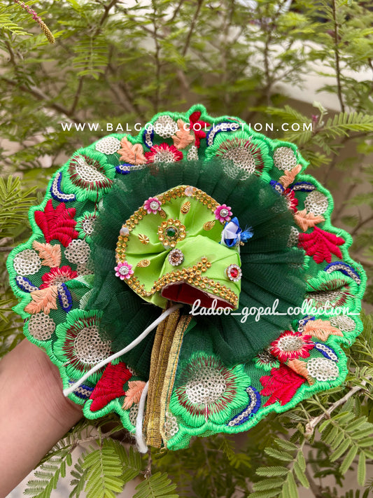 Teej special poshak for laddu gopal