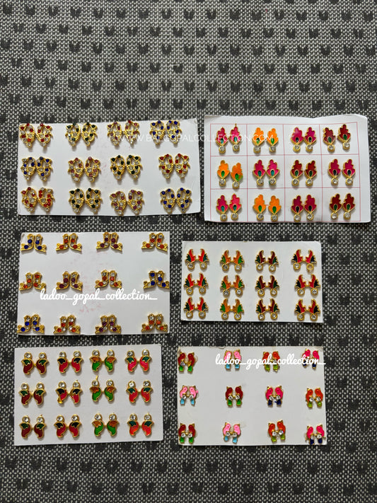 Kundal for laddu gopal (3 pair)