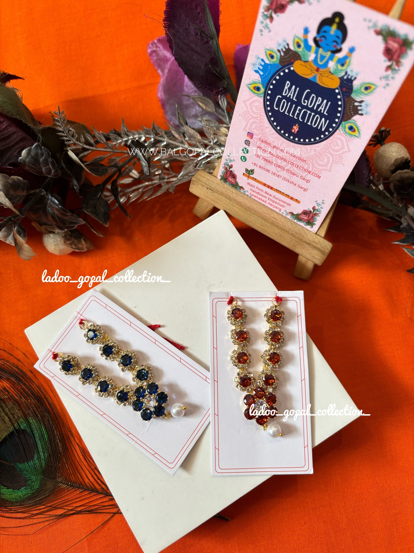Semi AD premium mala for laddu gopal size 3 to 6