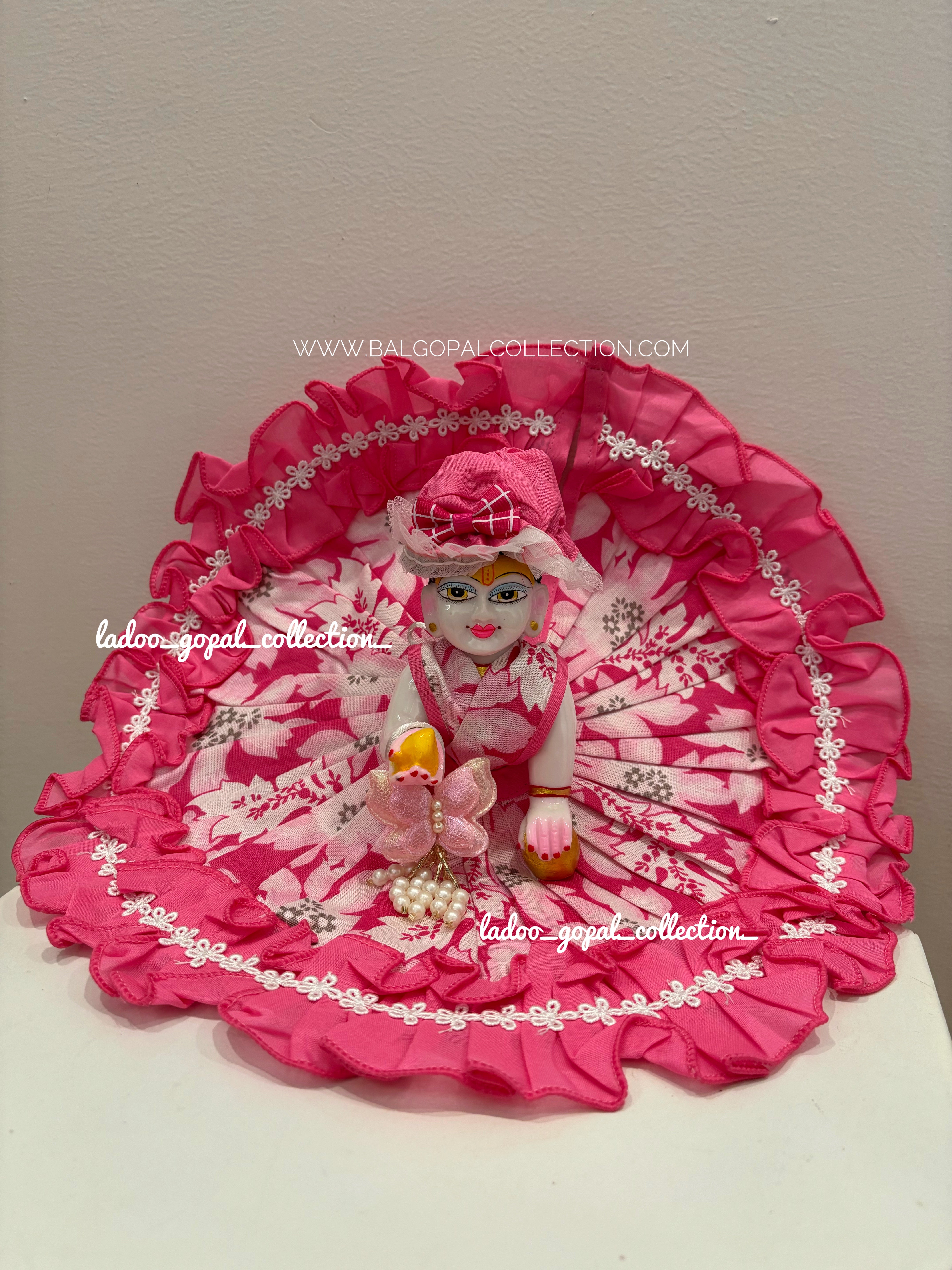 Gopal 2 Rsp Pure cotton poshak for laddu gopal – Bal Gopal Collection