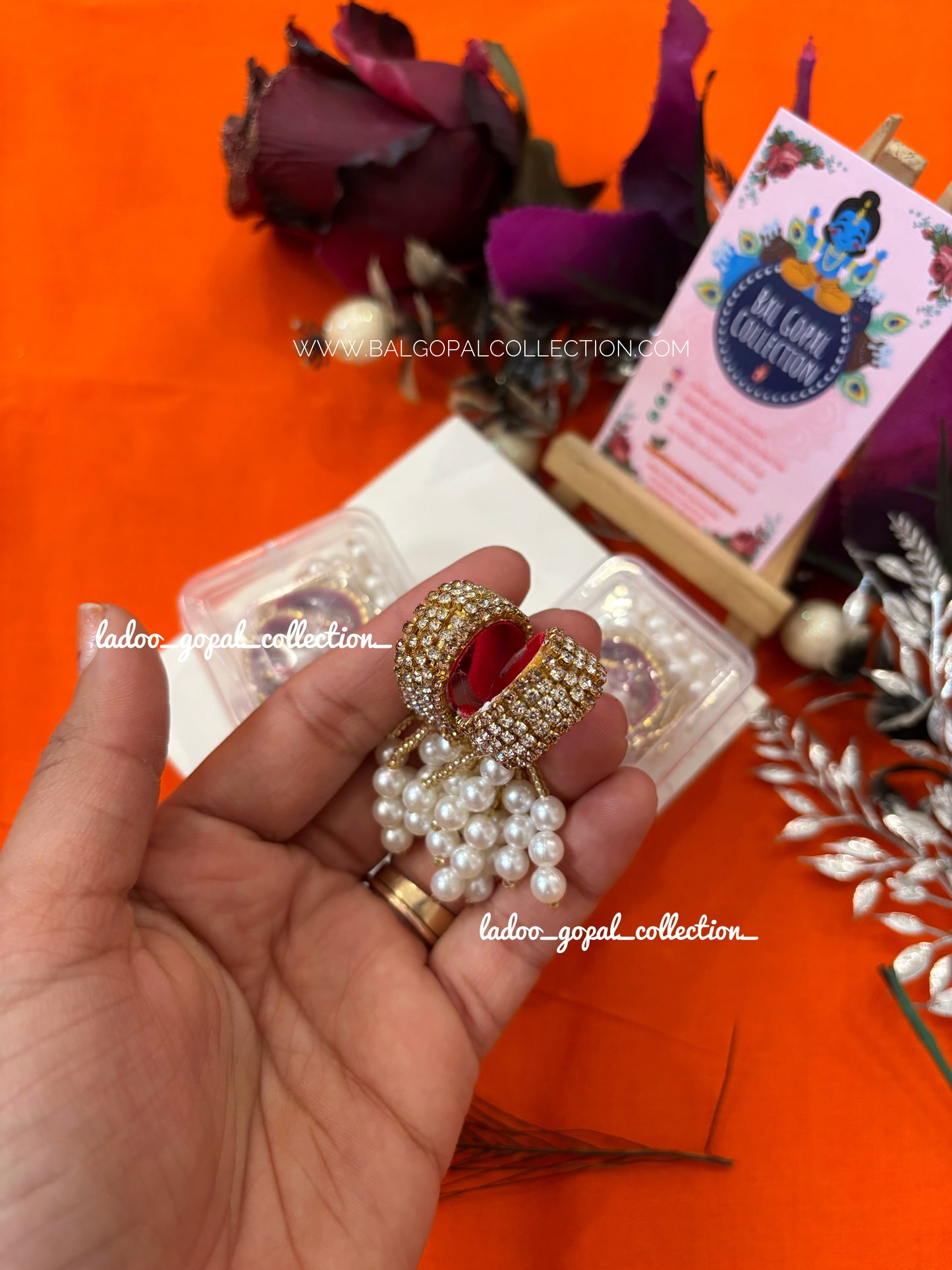 Heavy latkan bangles for radha rani/ laddu gopal