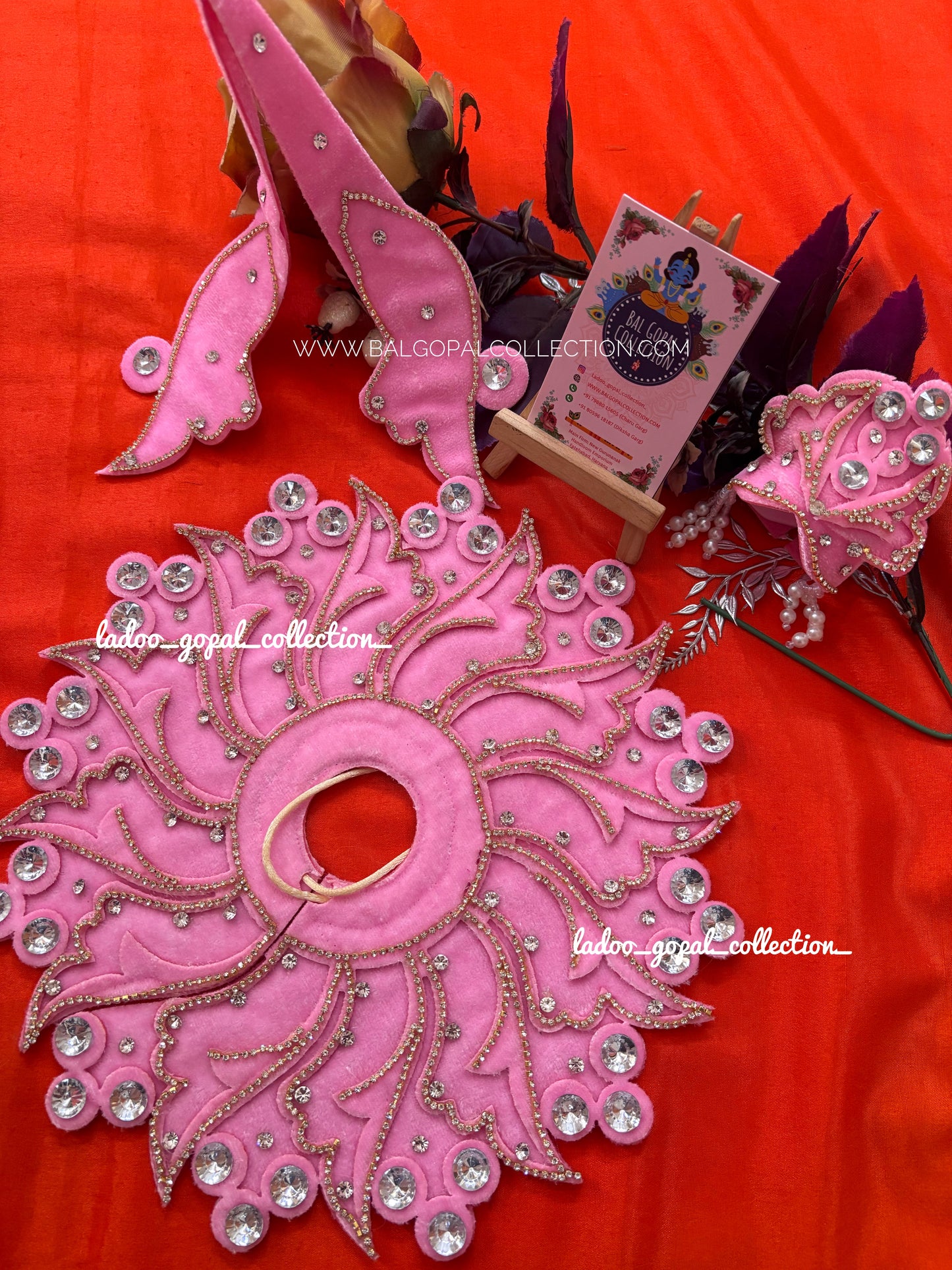 Velvet poshak for laddu gopal