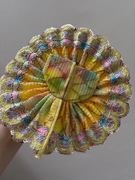 Summer dress for laddu gopal size 4