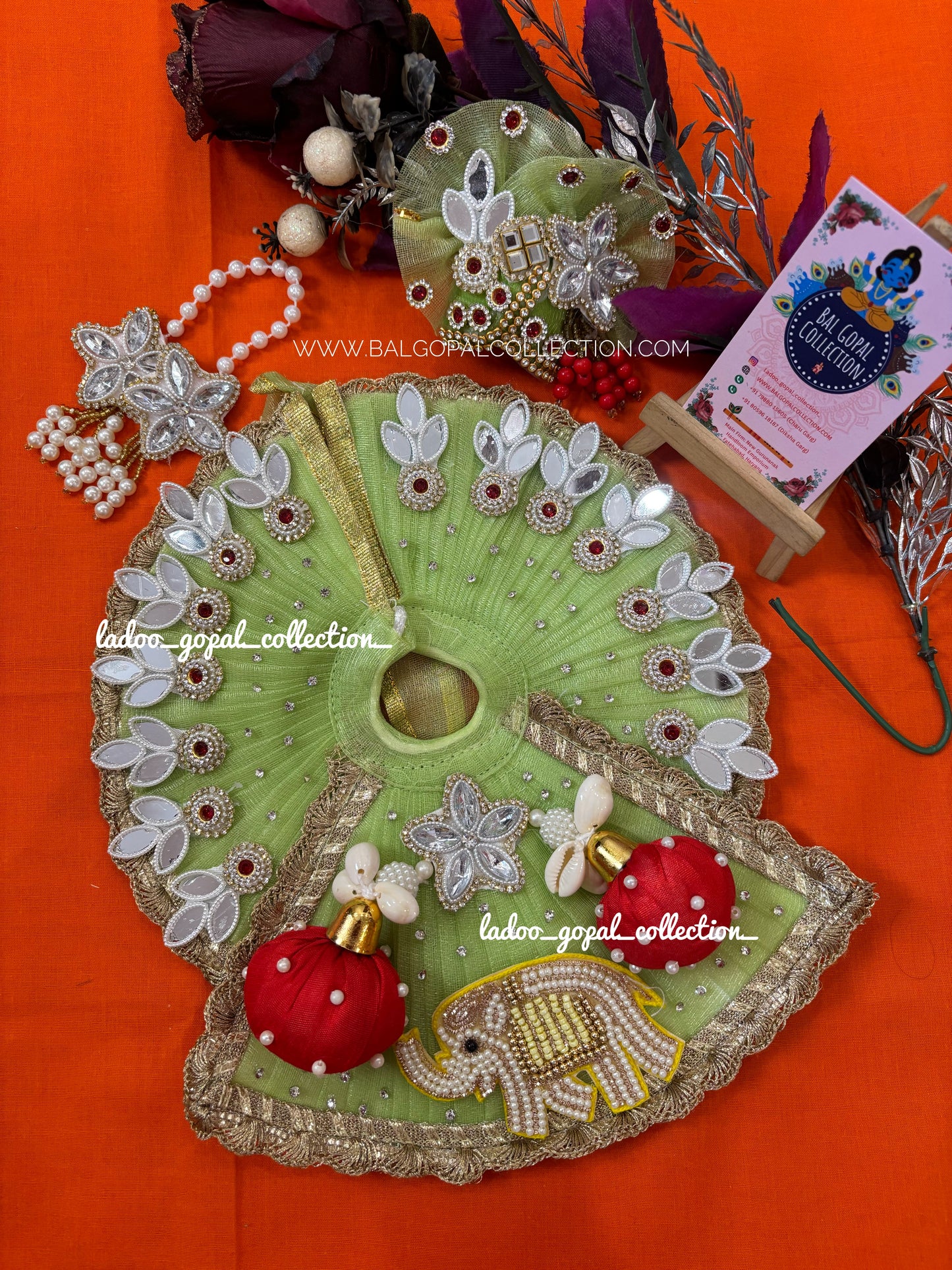 Gajraj poshak for laddu gopal || Teej saawan collection