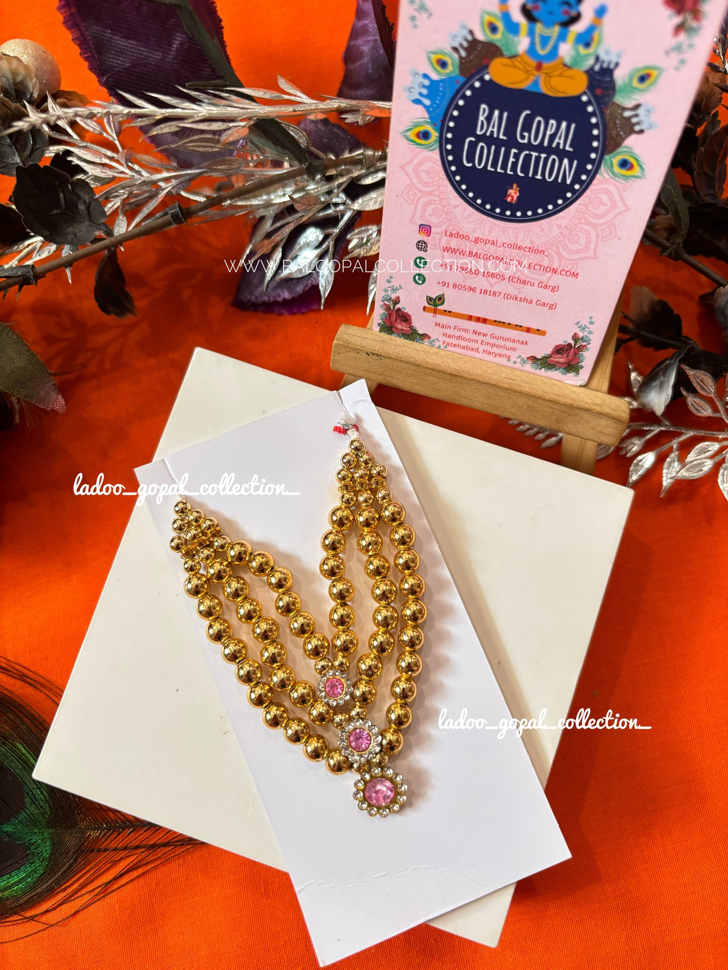 Mala for laddu gopal size 4-5-6