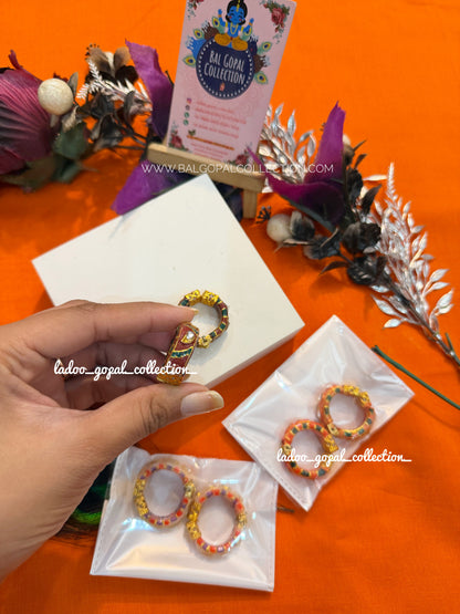 Heavy bangles for radha krishna