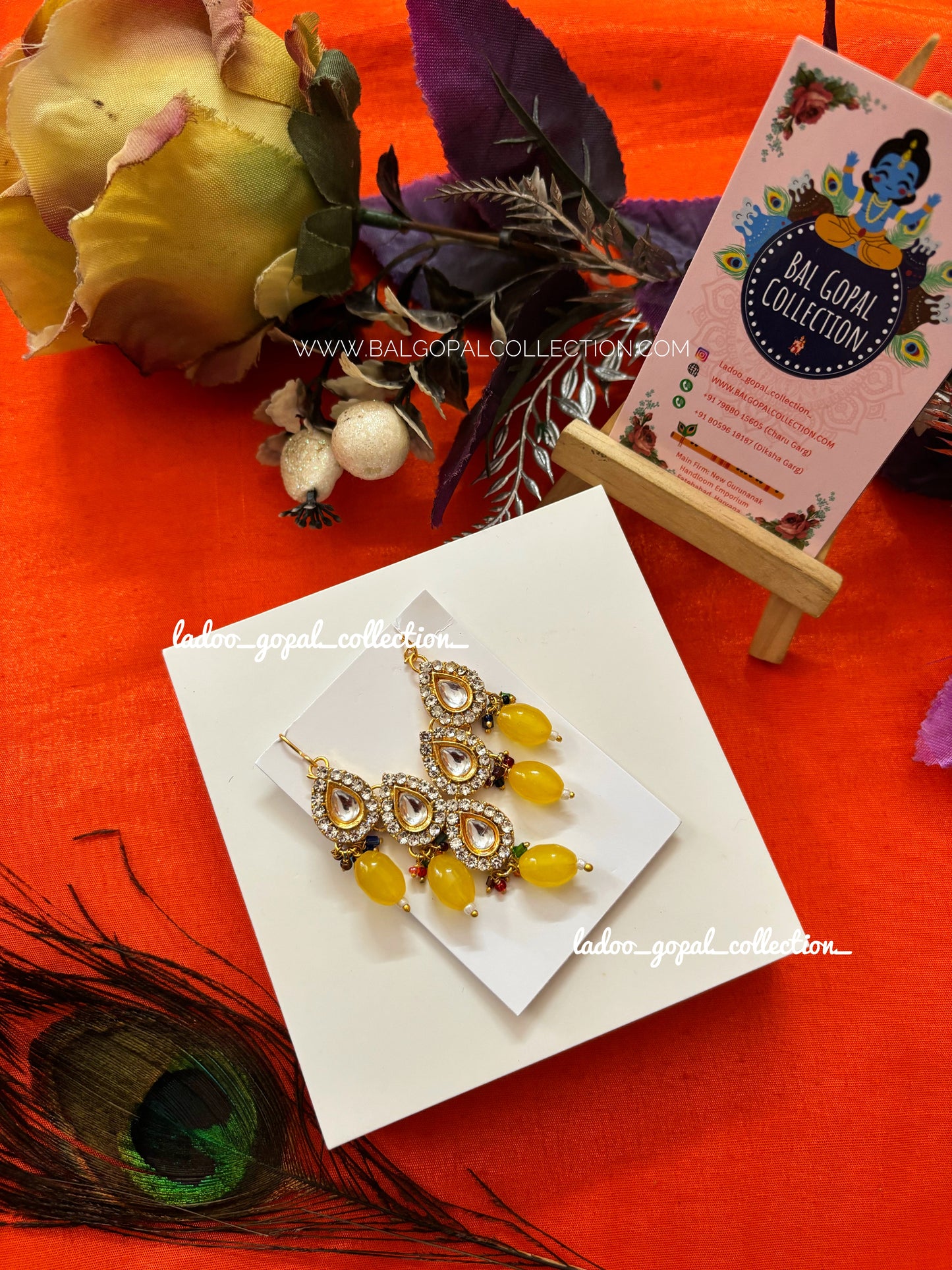 Gopi sundar mala for laddu gopal size 4-5