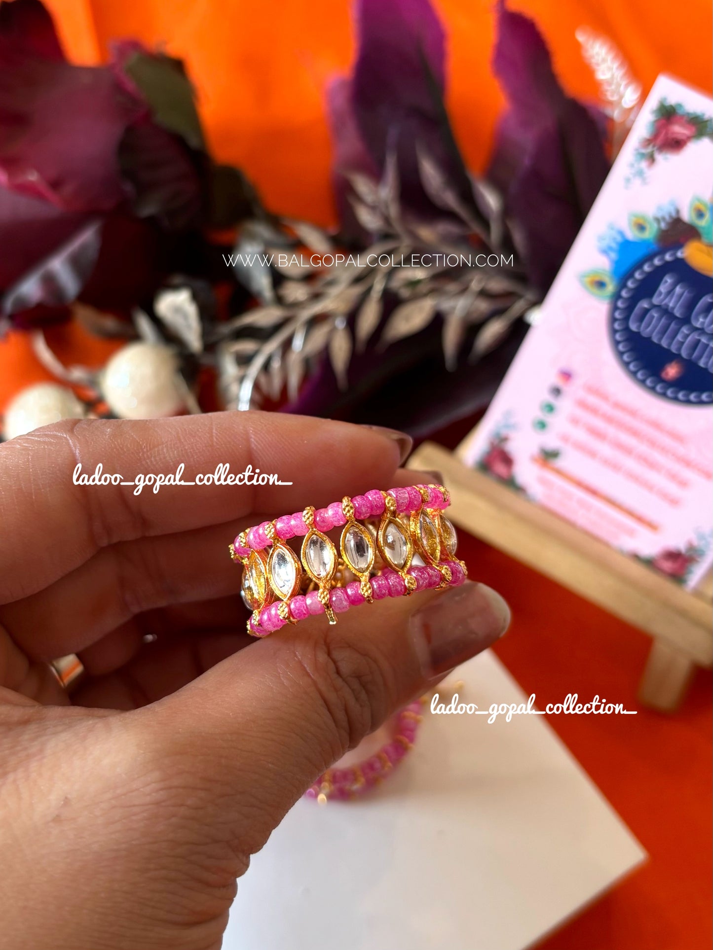 Heavy bangles for laddu gopal size 6-7