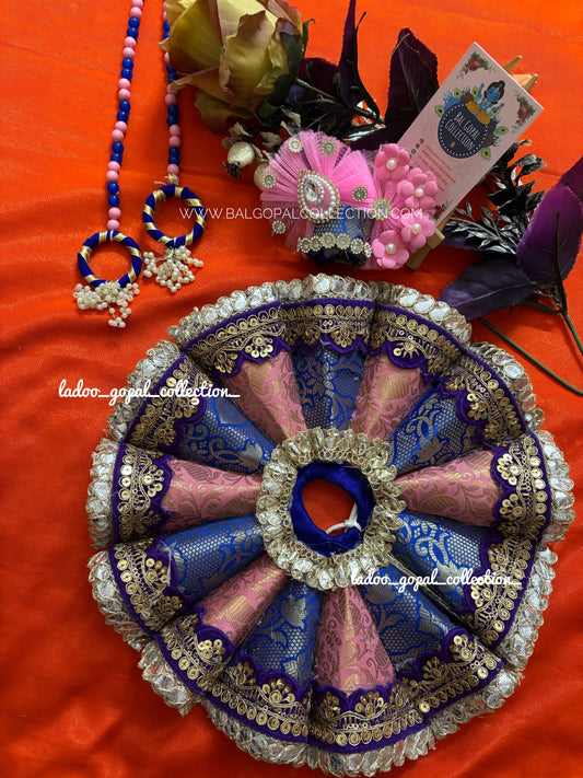 Cone dress with pagdi for laddu gopal