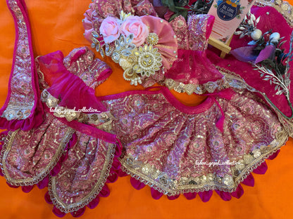 Premium Radha krishna poshak (RK set)