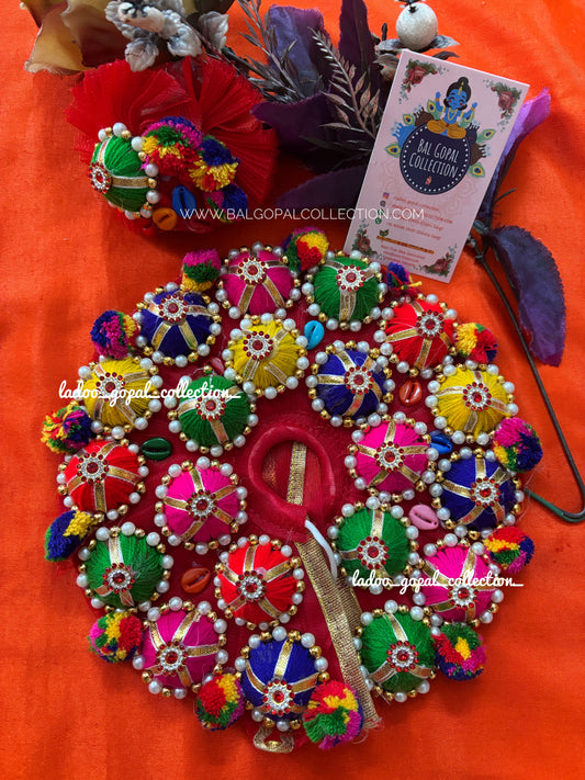 Rang utsav poshak for laddu gopal