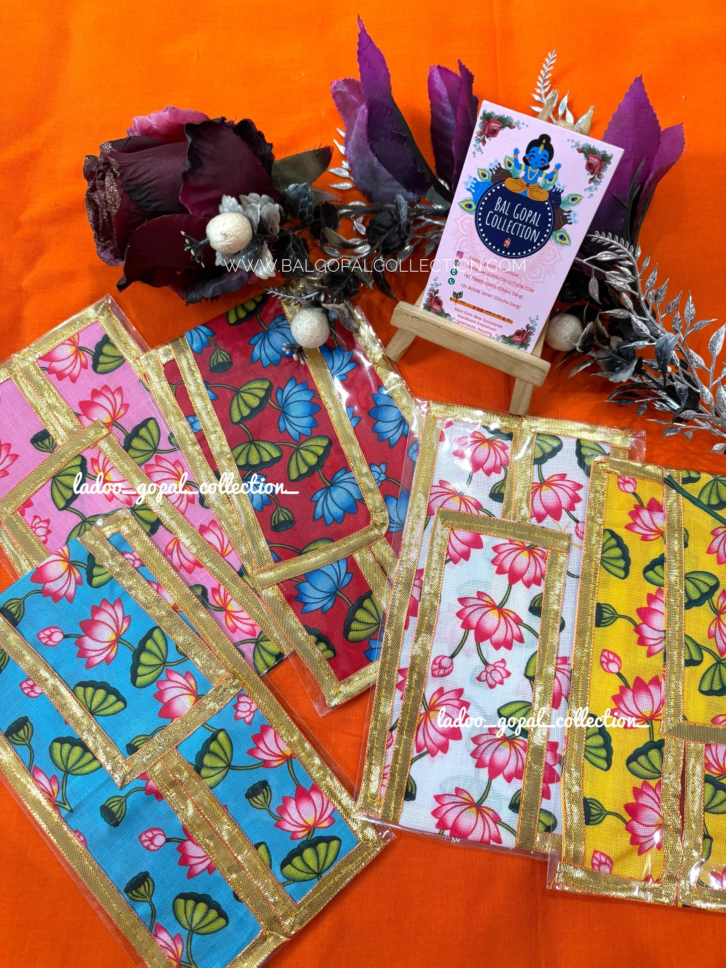 Kamal chira vastra for laddu gopal